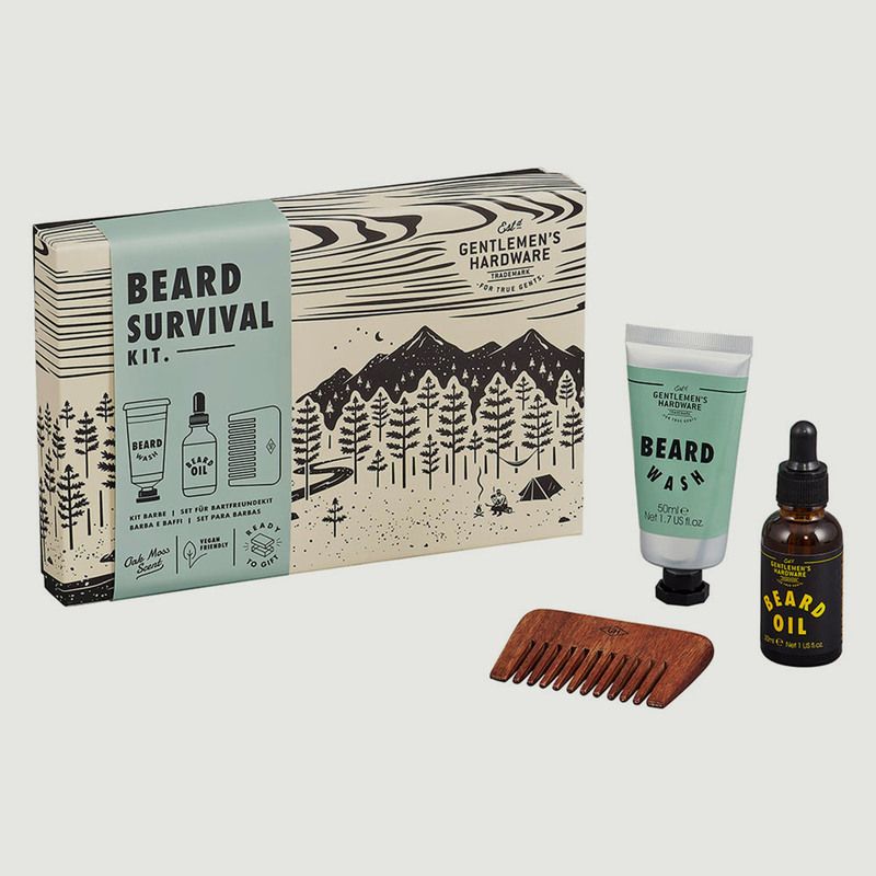 Kit de survie pour barbe - Wild & Wolf