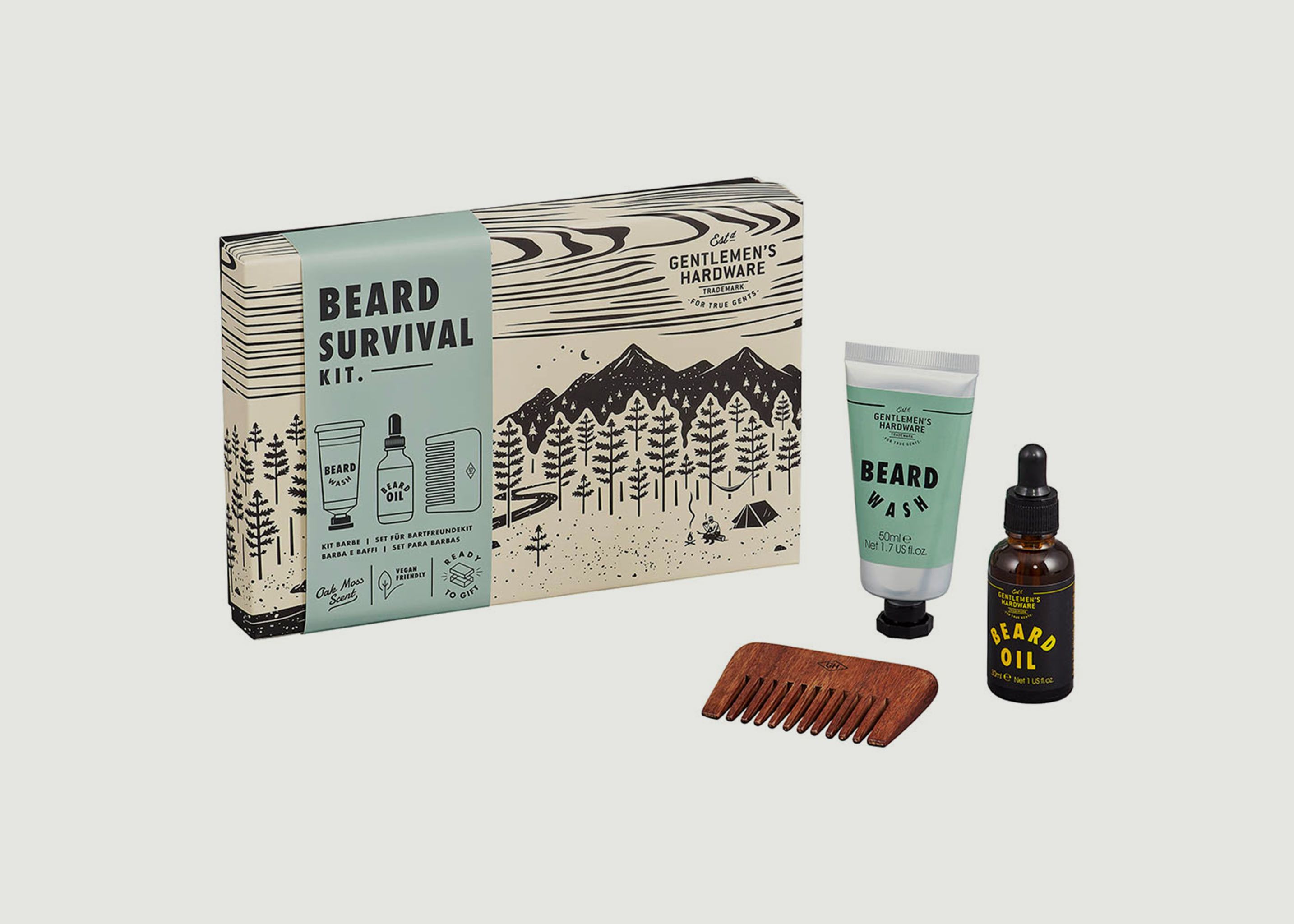 Beard Survival Kit  - Wild & Wolf