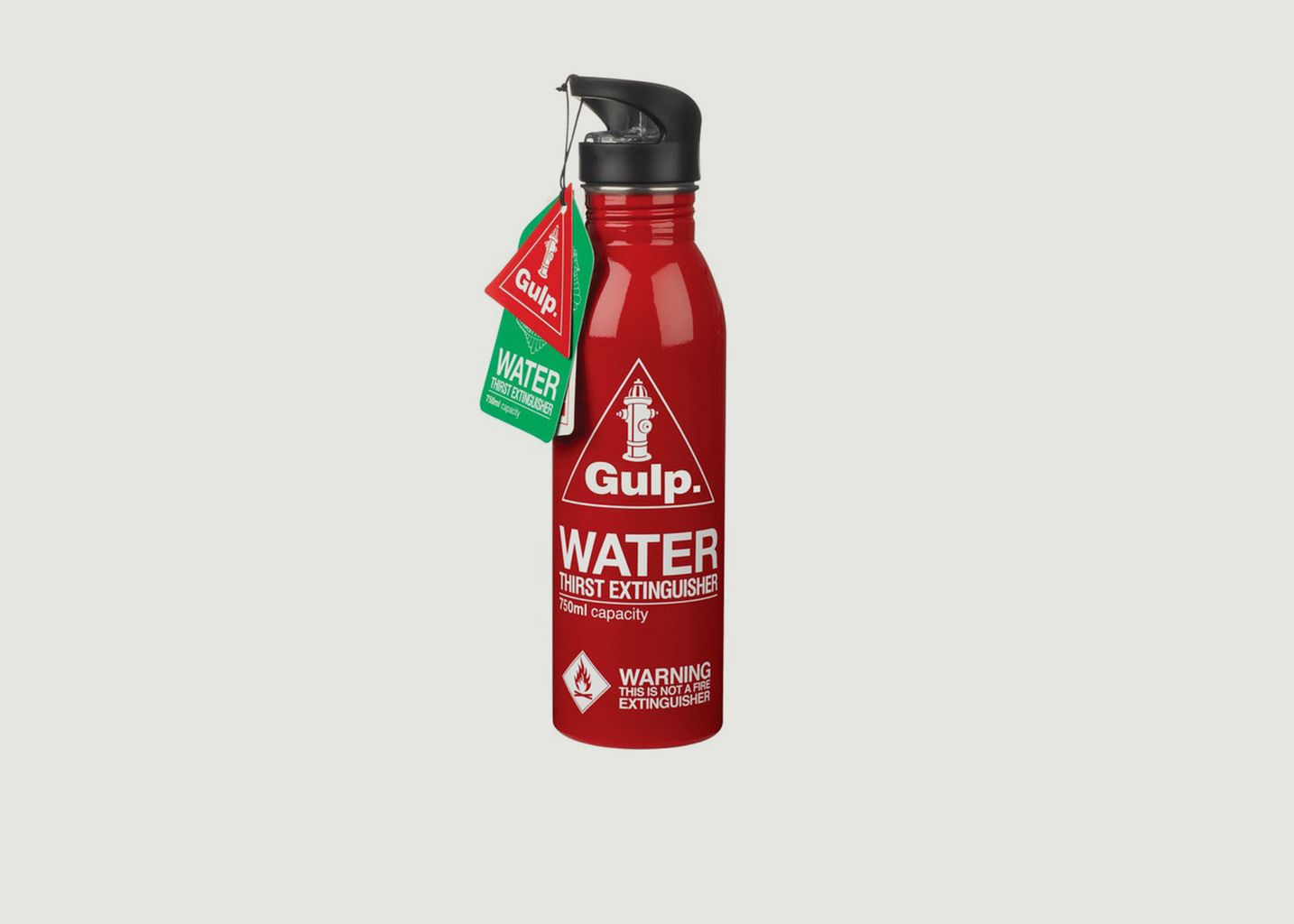 Red Water Bottle Thirst Extinguisher - Wild & Wolf