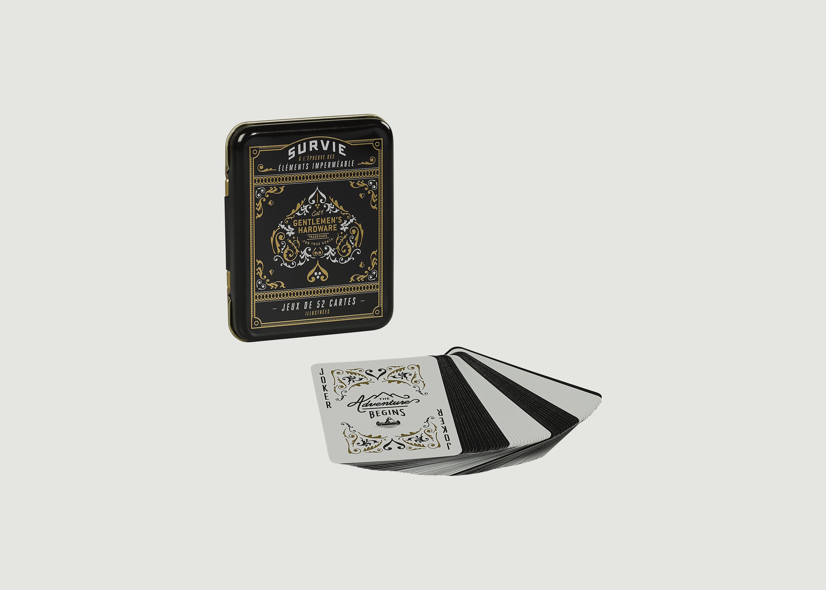 Survival Playing Cards French - Wild & Wolf