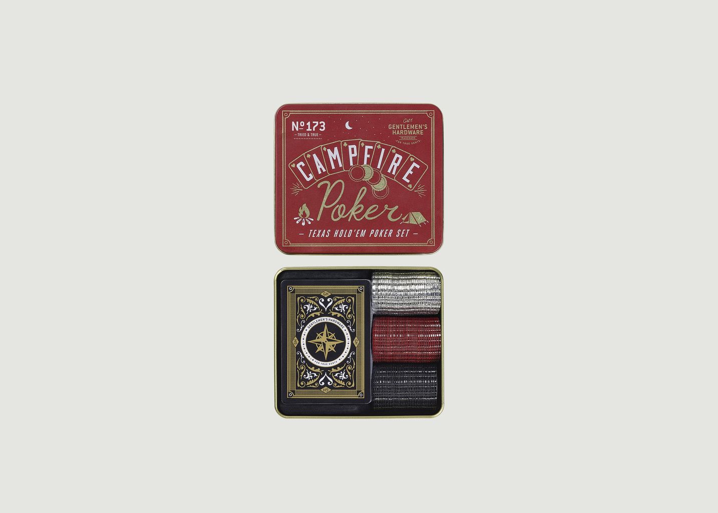 Kit de Poker Feu de Camp - Wild & Wolf