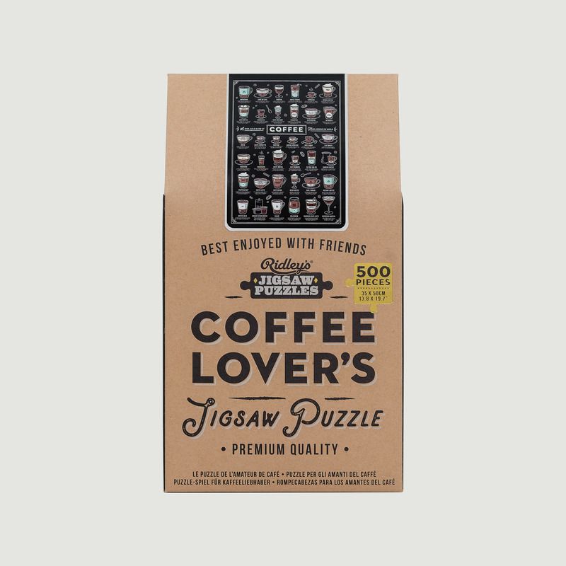Coffee Lover's 500 Piece Puzzle - Wild & Wolf