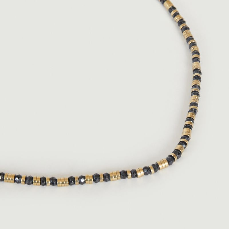 Collier en perles avec spinelles et hématites Taweez - Wildstone Paris