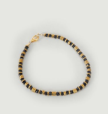 Bracelet en perles avec spinelles et hématites Taweez 