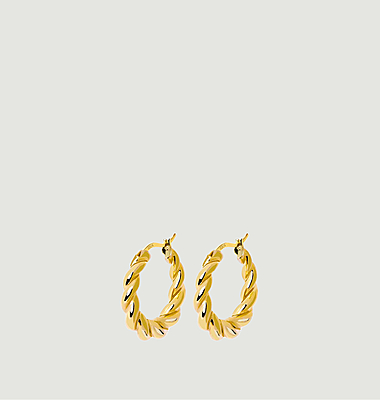 Small Ice-cream Swirl Earrings