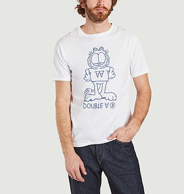 T-shirt Ace Standing Wood Wood x Garfield