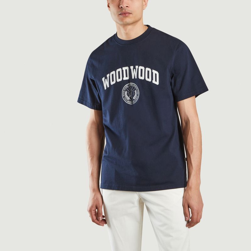 T-shirt en coton bio Bobby Ivy - Wood Wood