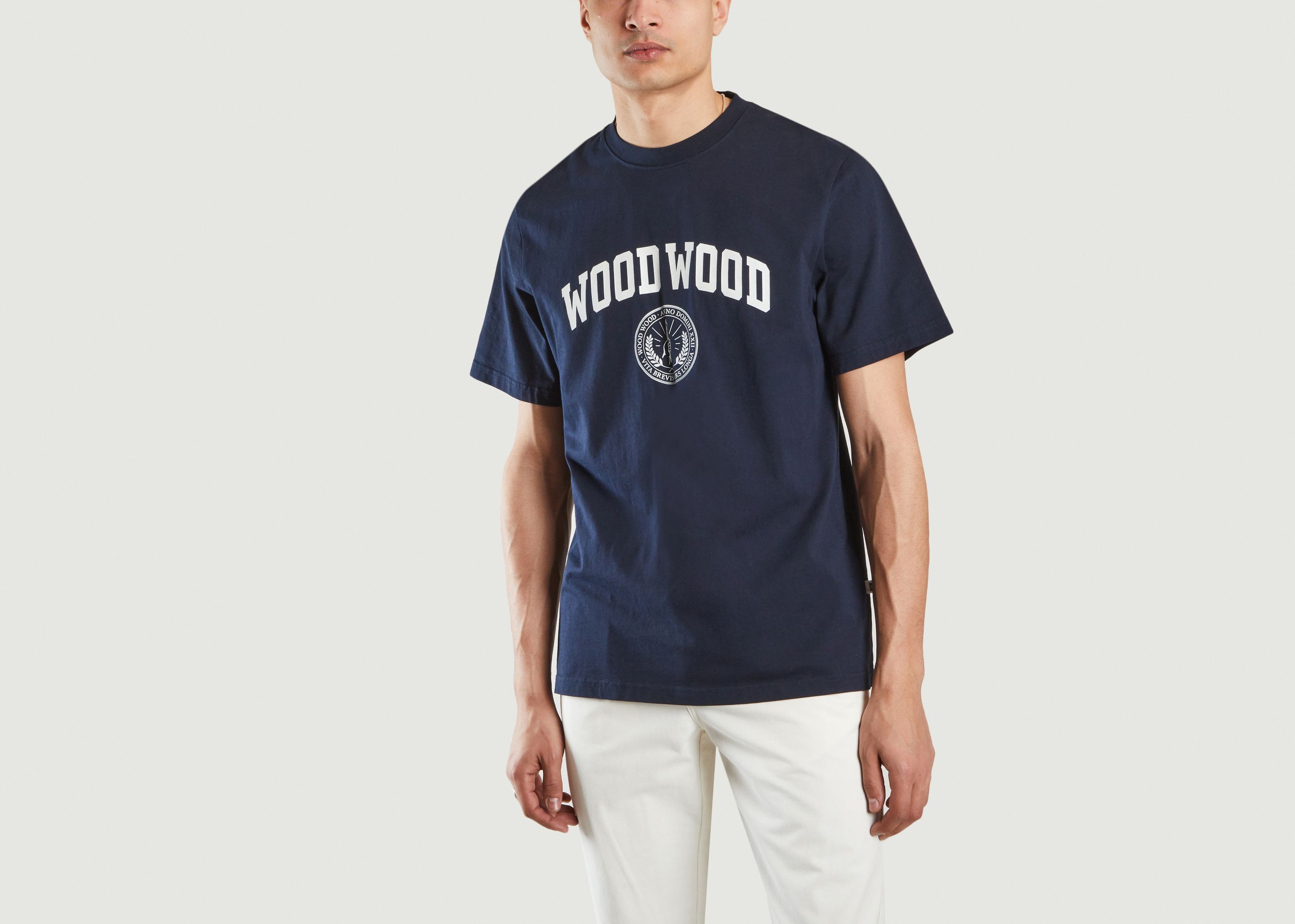T-shirt en coton bio Bobby Ivy - Wood Wood