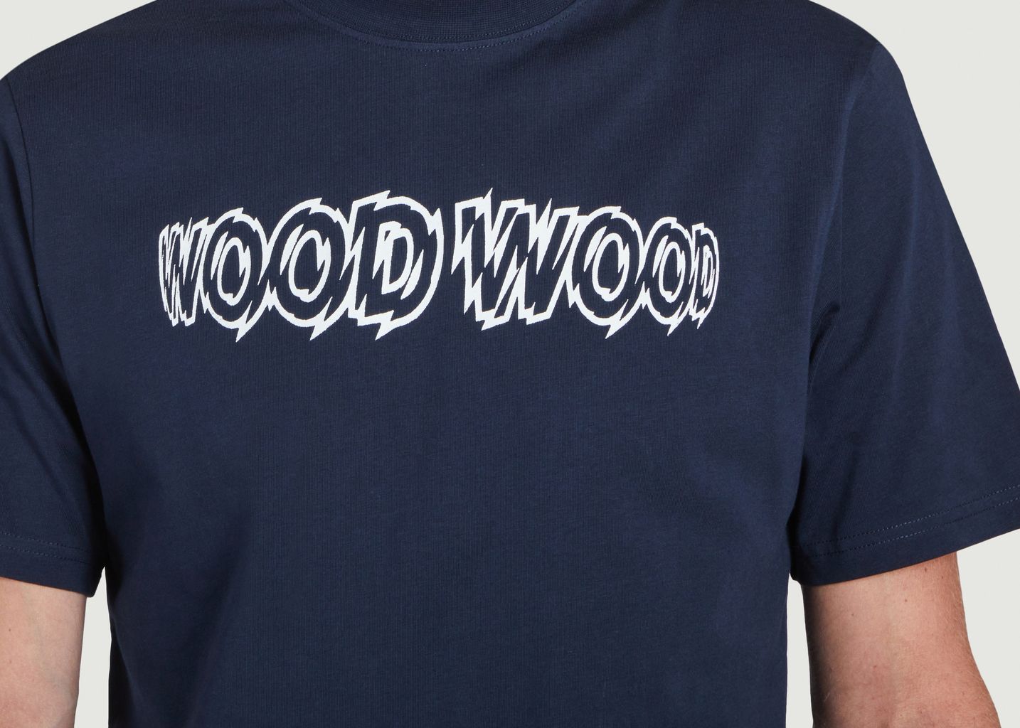 T-shirt Bobby logo - Wood Wood