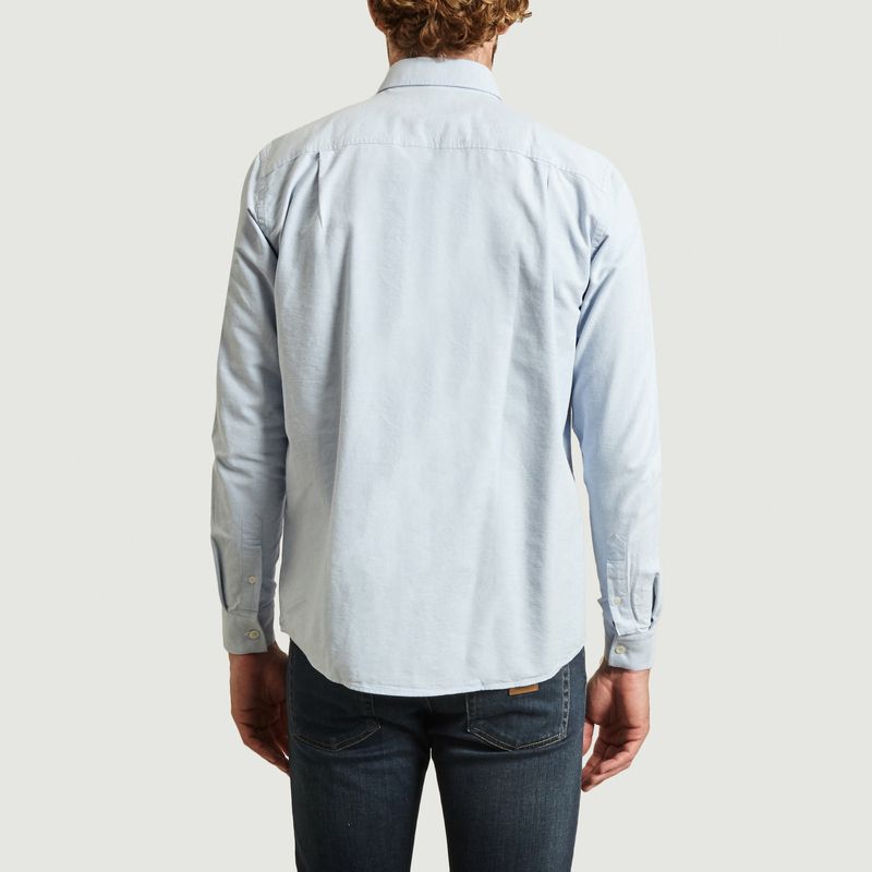 Chemise en coton Oxford Double A Ted - Wood Wood
