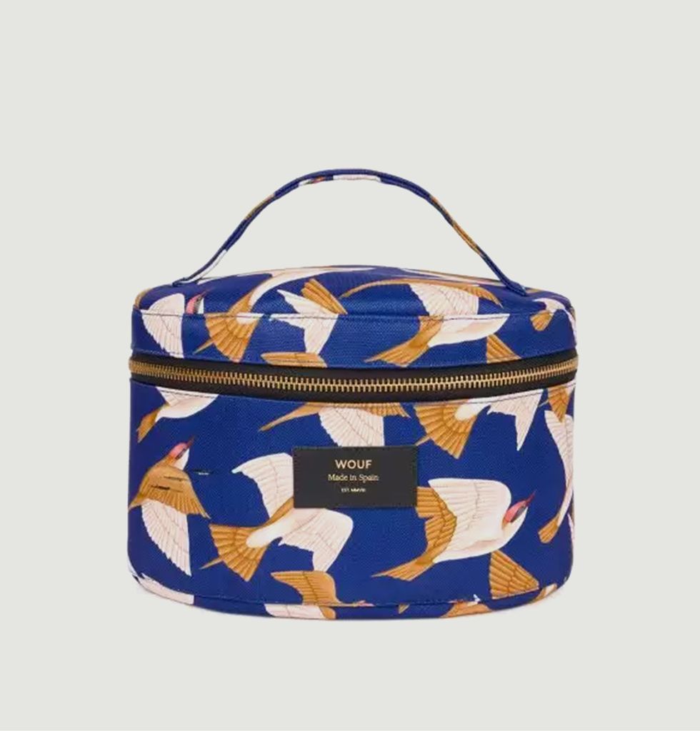 Sac de maquillage Blue Birds XL Beauty Multicolore Wouf