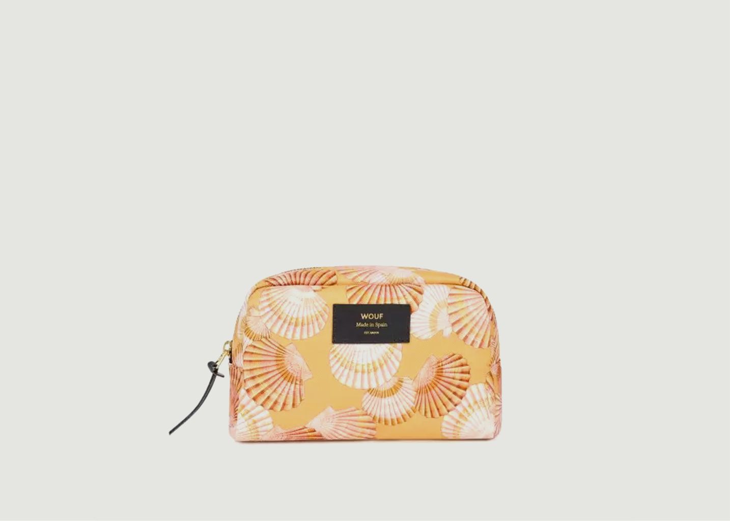 Toilet bag with shells pattern Coral - Wouf