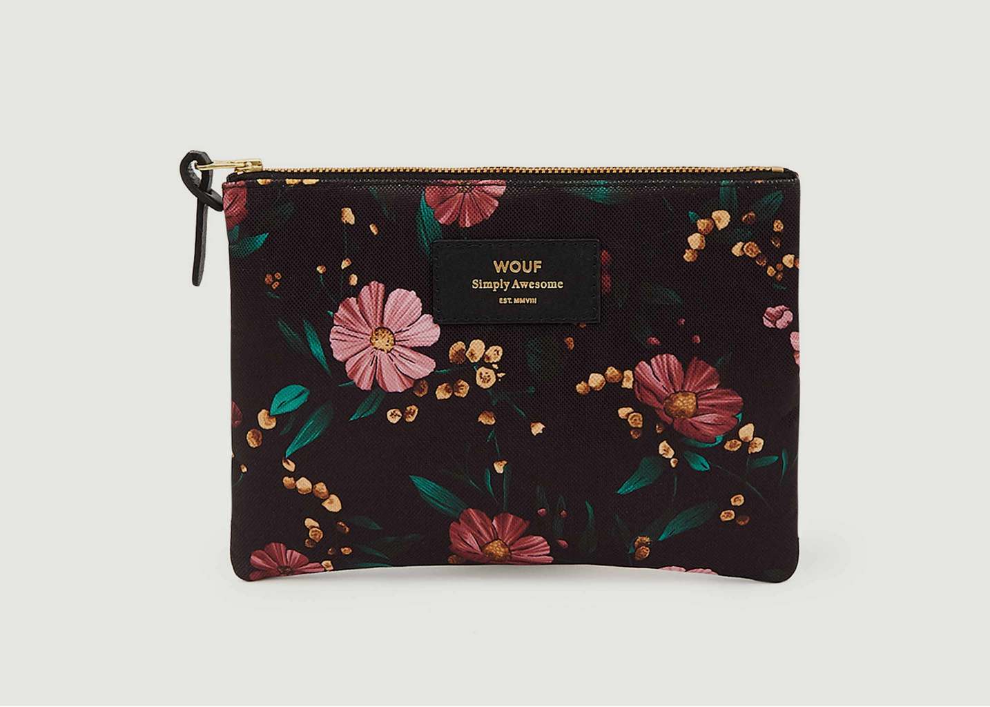 Large Flower Pouch - Wouf