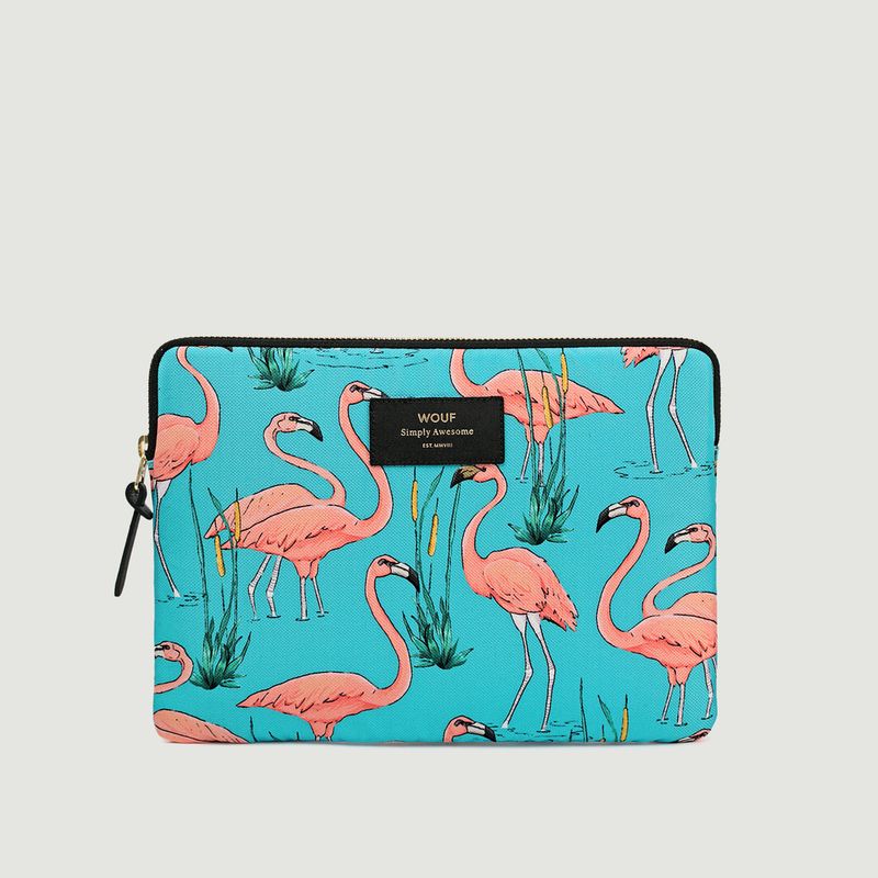 Pink Flamingo iPad Case - Wouf