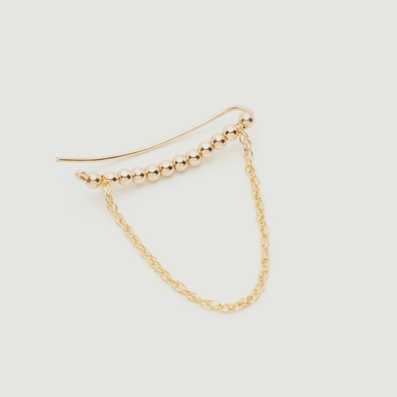 Fruits d'or climber chain right earring - YAY