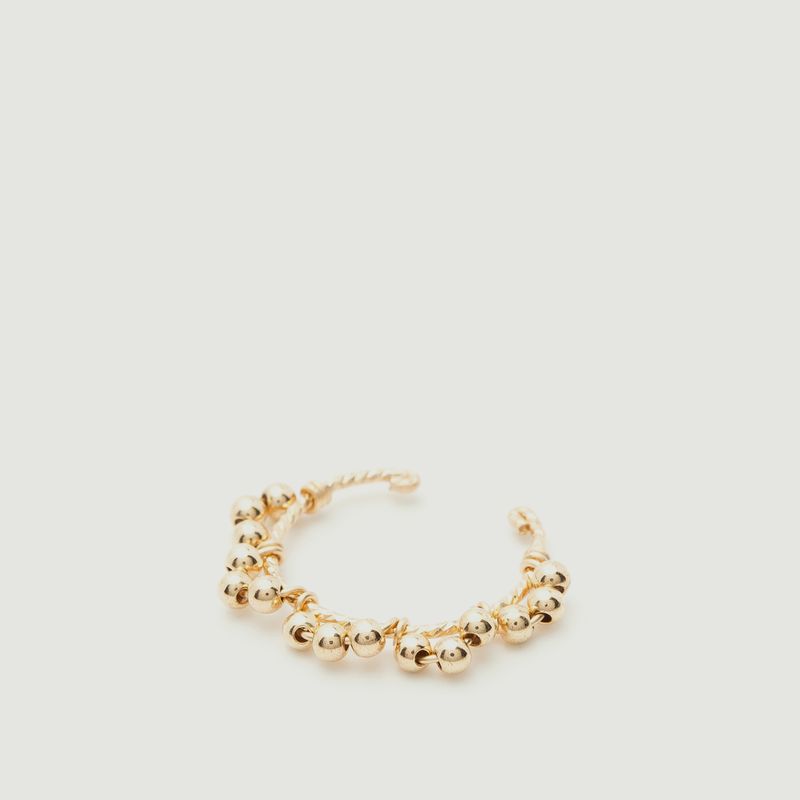 Dentelle Simple pearls gold filled fake piercing - YAY