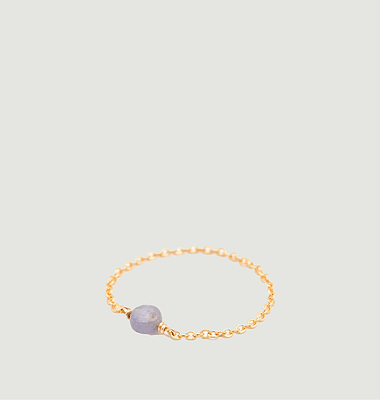 Bague chaînette Stella - Tanzanite