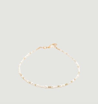 Cultured Pearl Anklet Chain