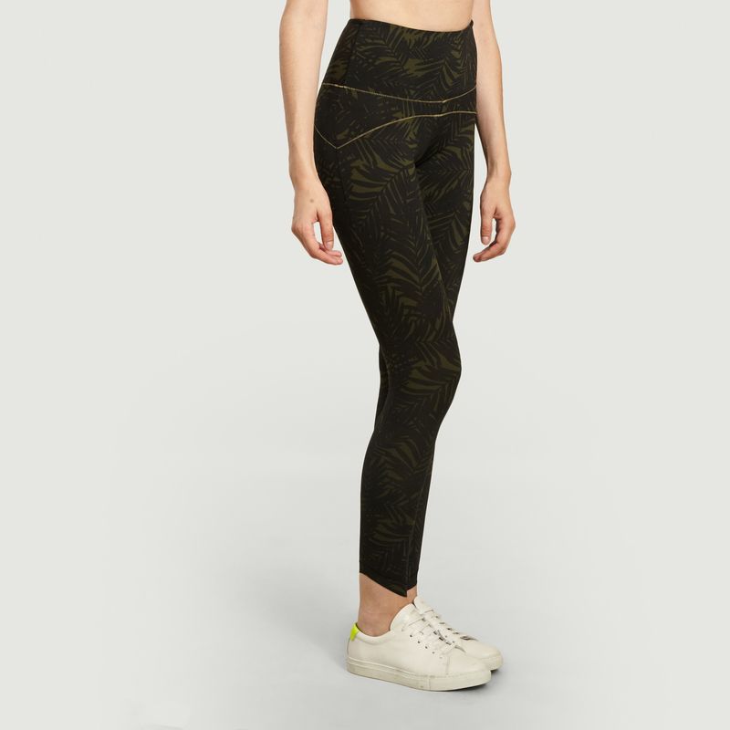 Legging de yoga imprimé Plume - YUJ Paris