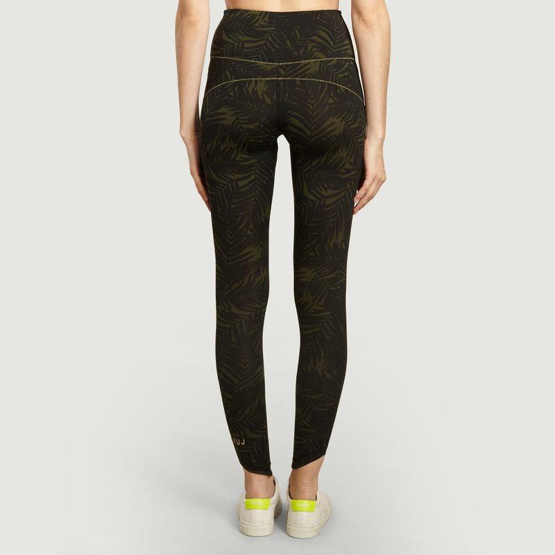 Legging de yoga imprimé Plume - YUJ Paris