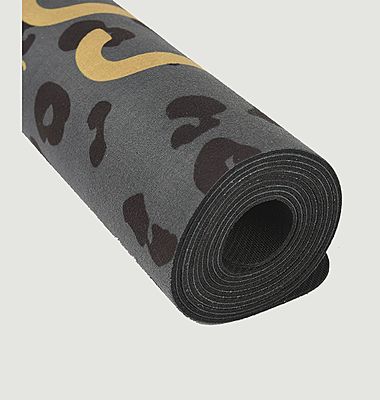 Tapis de yoga imprimé léopard Leokaki