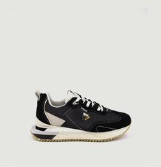 Lenox Stitch Black Sneakers
