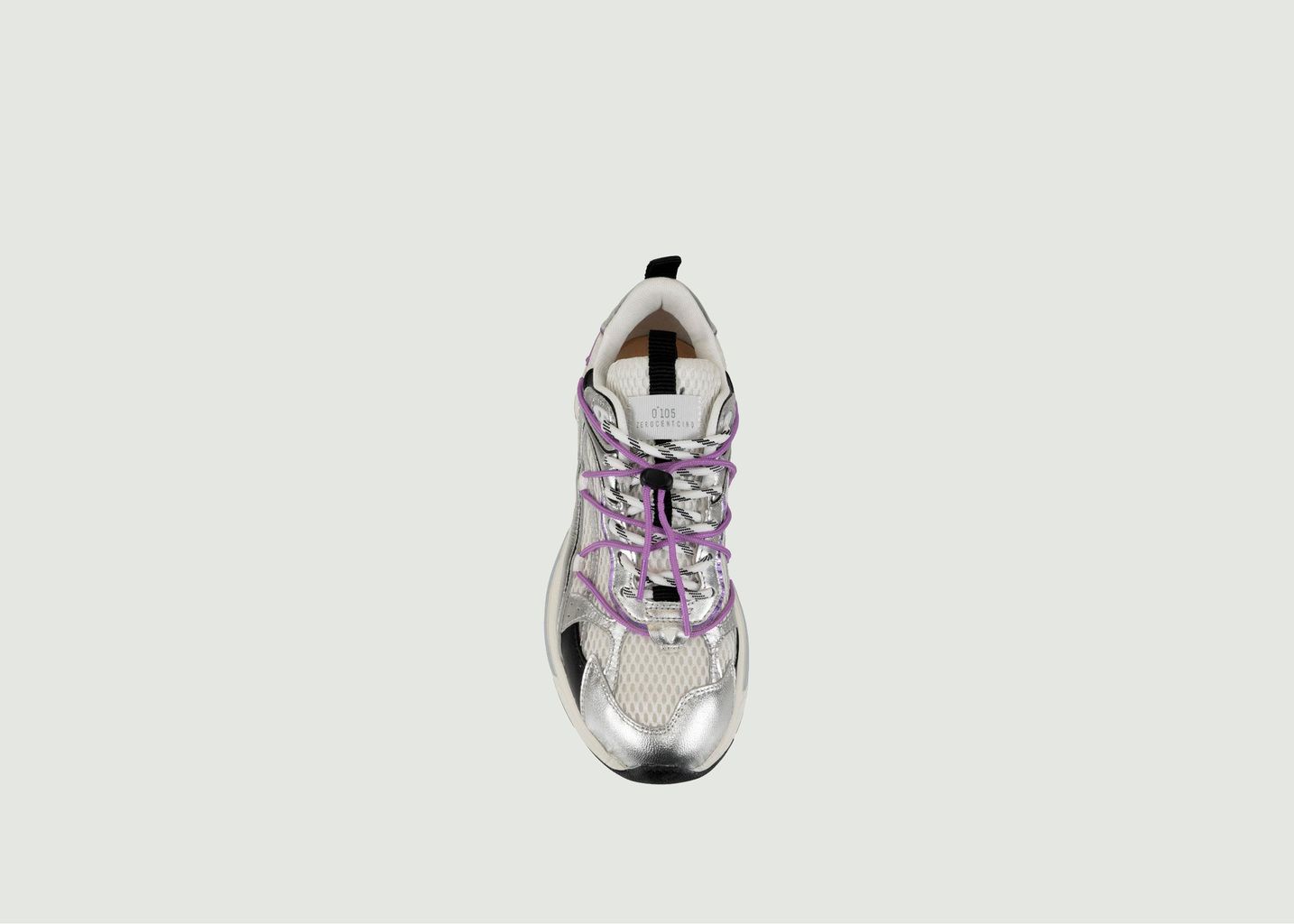 Sneakers Spider Metallic Silver - 0-105