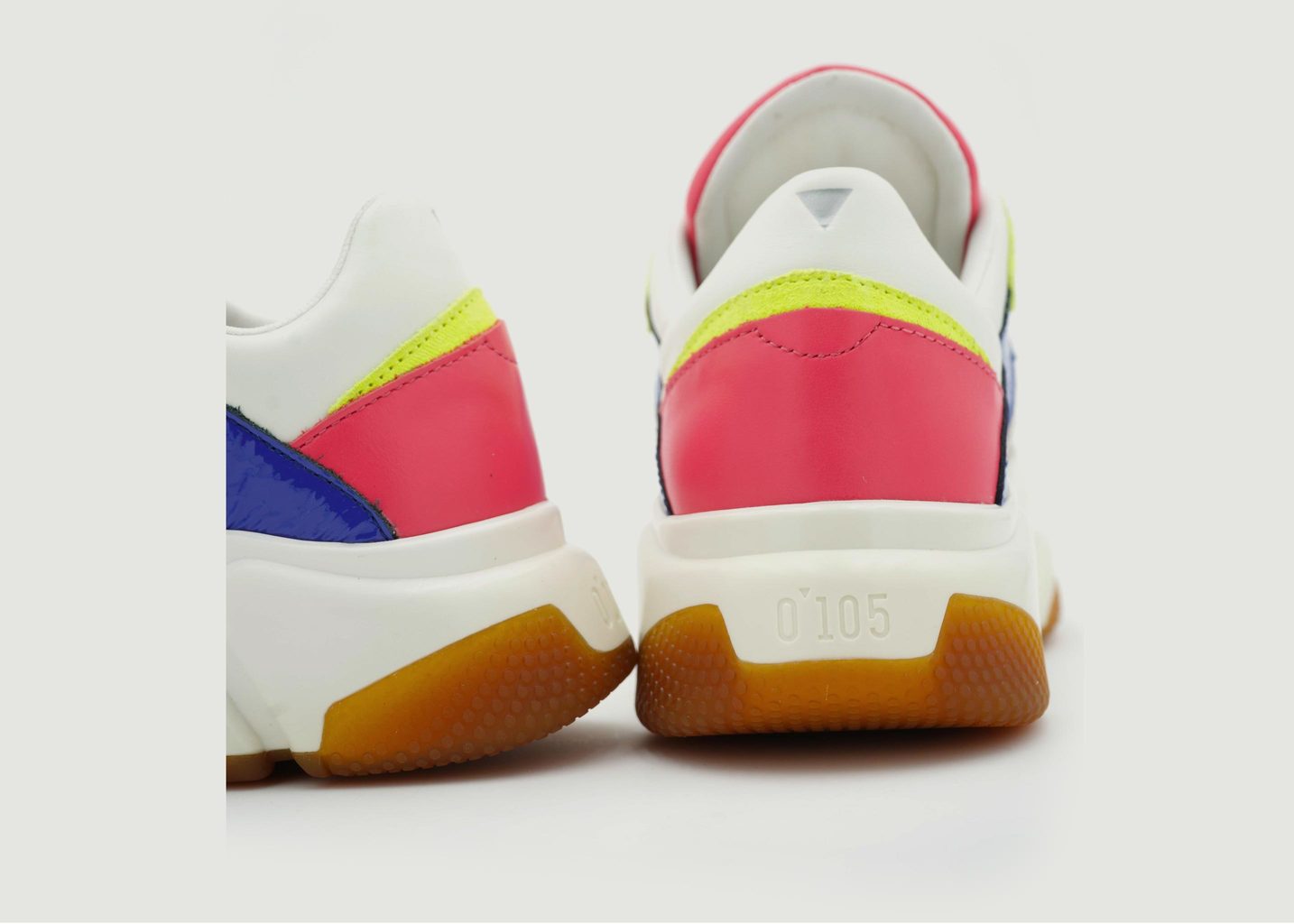 Trek-ix multi-material sneakers - 0-105