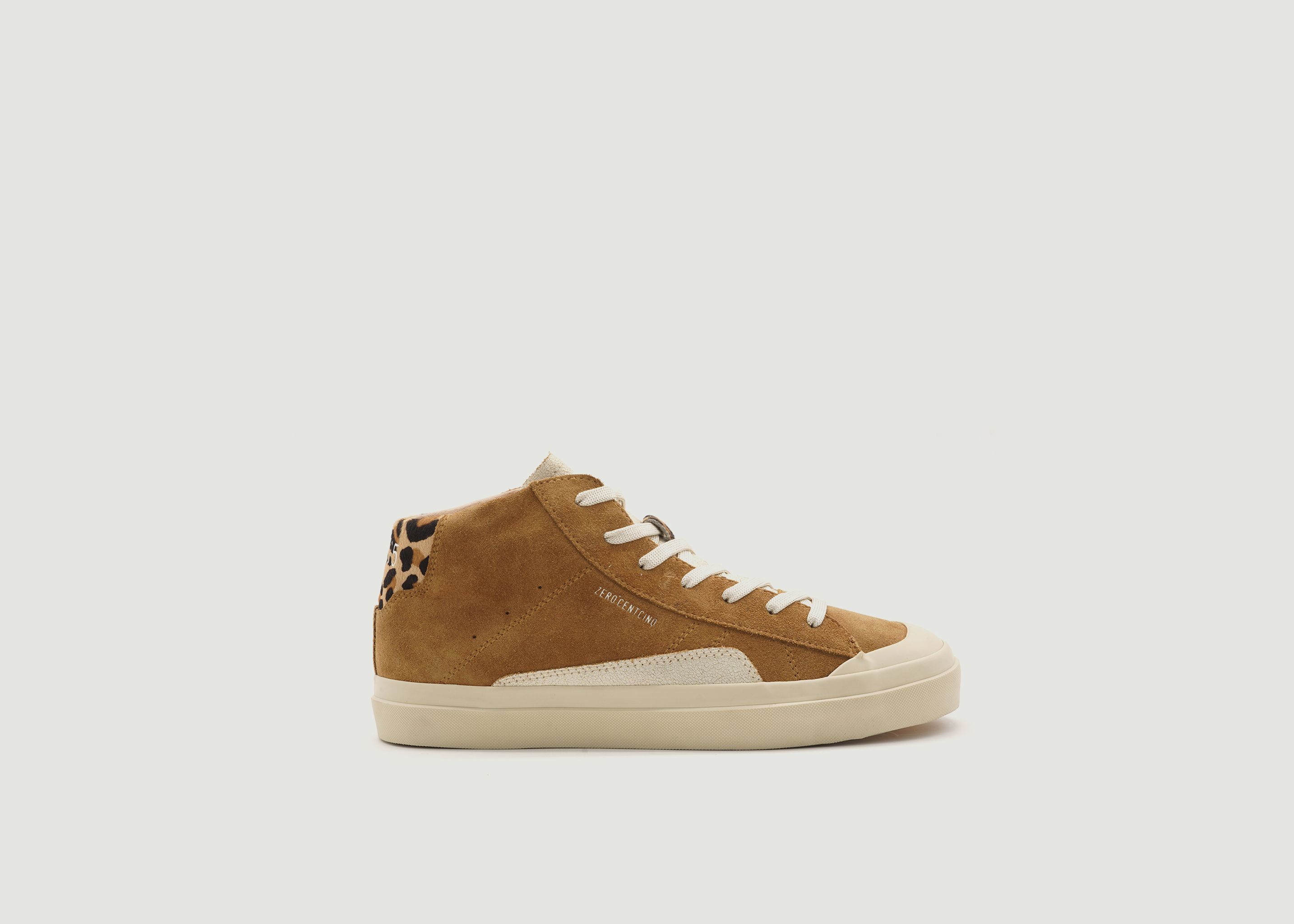 Topaz suede leather high sneakers - 0-105