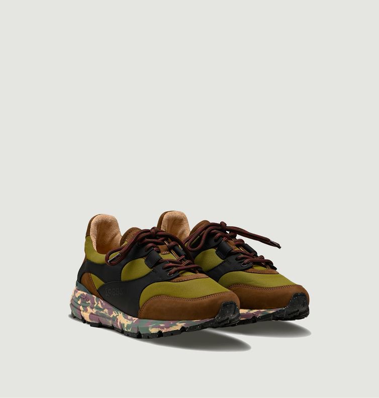 ZSPTRAIL Textile Army Sneakers 