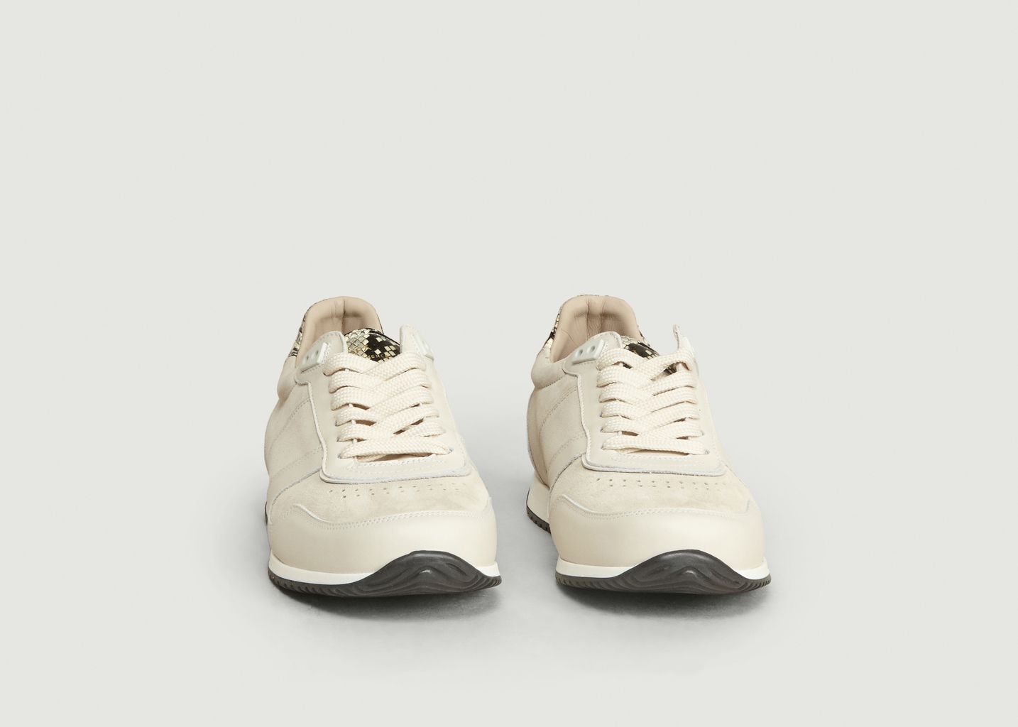 Sneakers ZSP6 Suède Détails Façon Vipère - Zespa