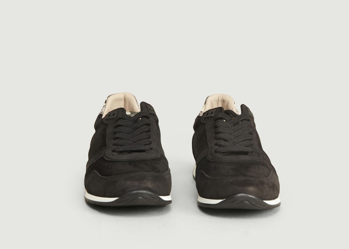 Sneakers ZSP6 Suède Détails Façon Vipère - Zespa