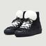 ZSP2.MT nubuck and faux-fur high sneakers - Zespa