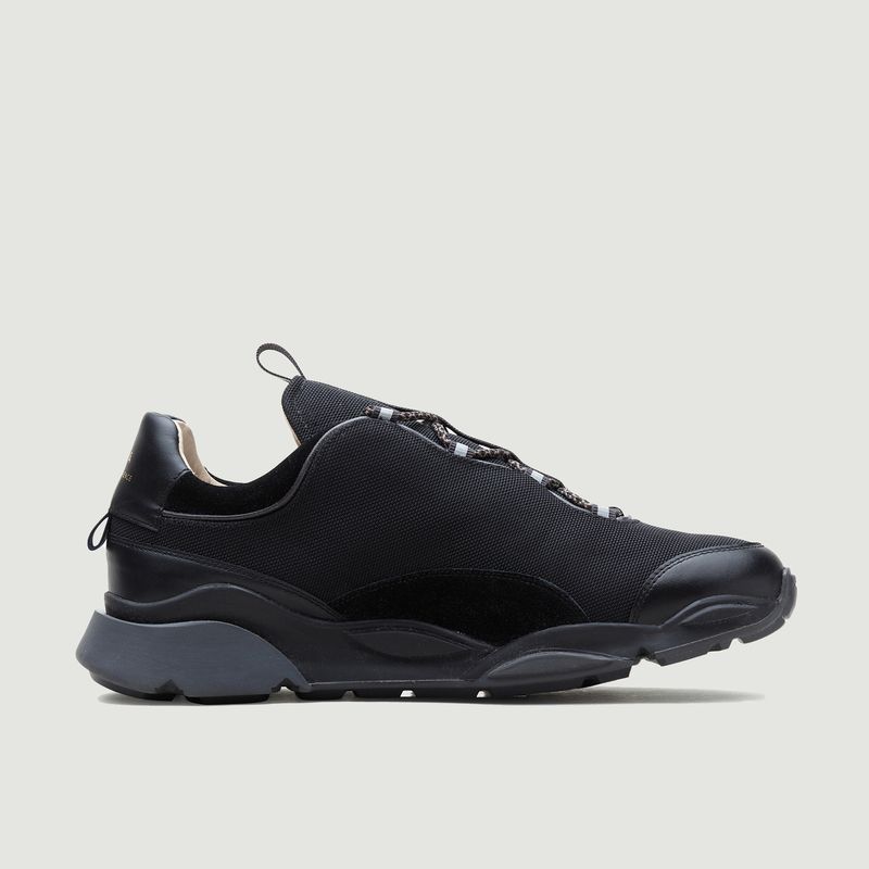 ZSP7.L fabric and leather chunky sneakers - Zespa