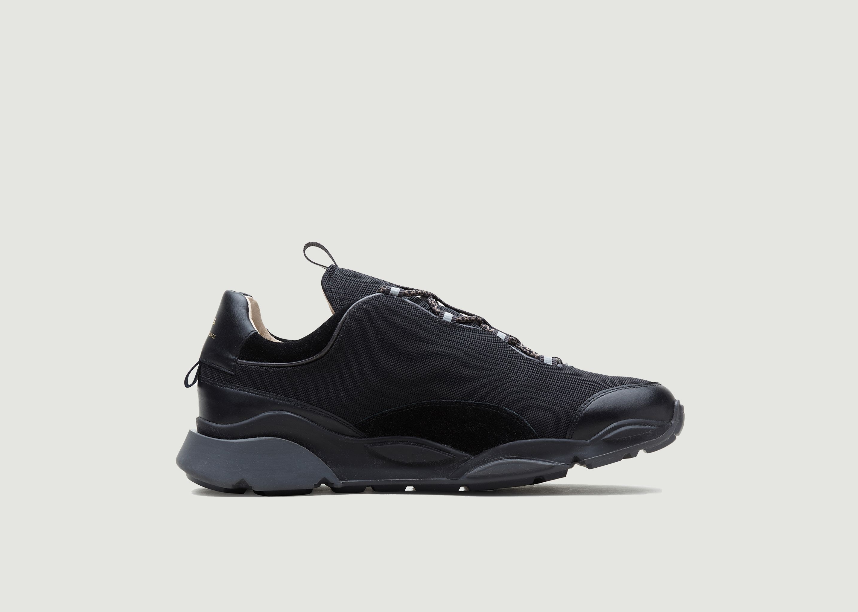ZSP7.L fabric and leather chunky sneakers - Zespa