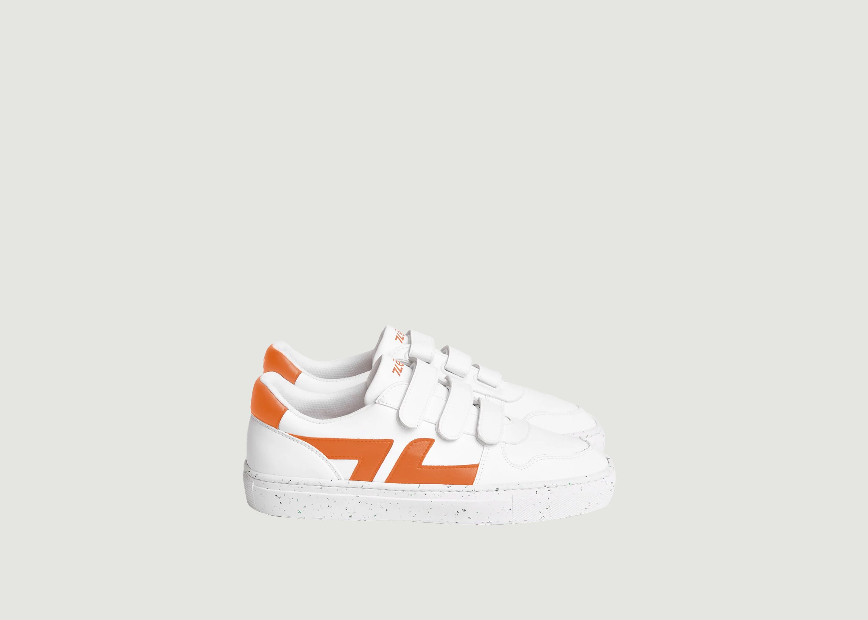 Alpha Velcro Orange Sneakers - Zeta