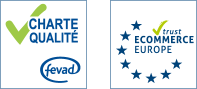 L'Exception is a member of the French ecommerce federation and Trust Ecommerce Europe. L'Exception is committed to a professional, ethical, responsible and respectful approach of consumer rights.<br/><a href='https://www.ecommercetrustmark.eu/'>Learn more.</a>